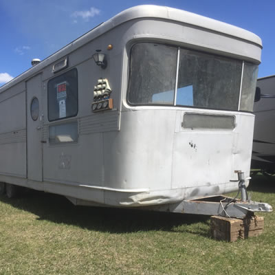 This circa 1950s Spartan Mansion trailer comes from a distinguished pedigree. 