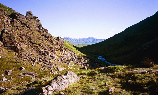 rocky cliffs and hiking trails