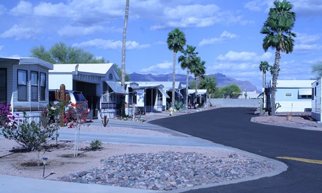 There are gorgeous resorts and campgrounds in Apache Junction.