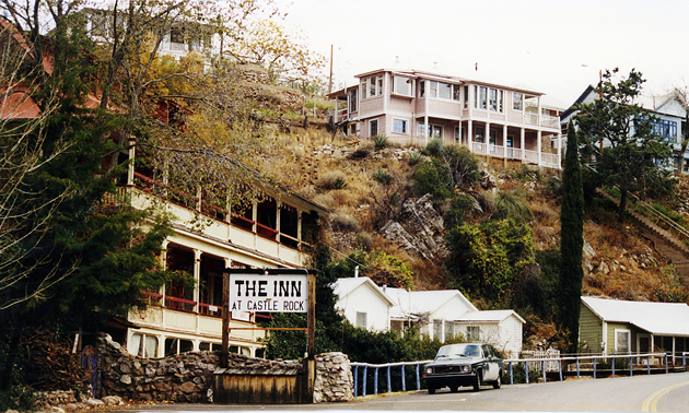 heritage buildings surrounded by trees