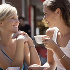 ladies having coffee