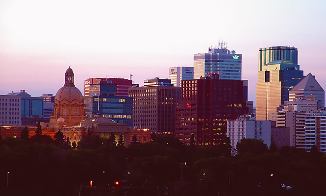 Edmonton skyline