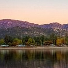 lake with trees in the distance