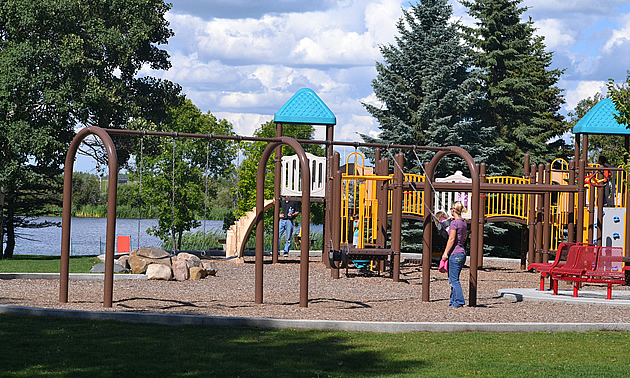 people playing on the playground