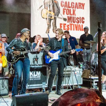 Calgary Folk Fest is always a good time.