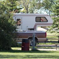 Melville SK camping