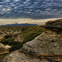 Writing on stone provincial park in Milk River Alberta