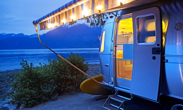 RV on the beach