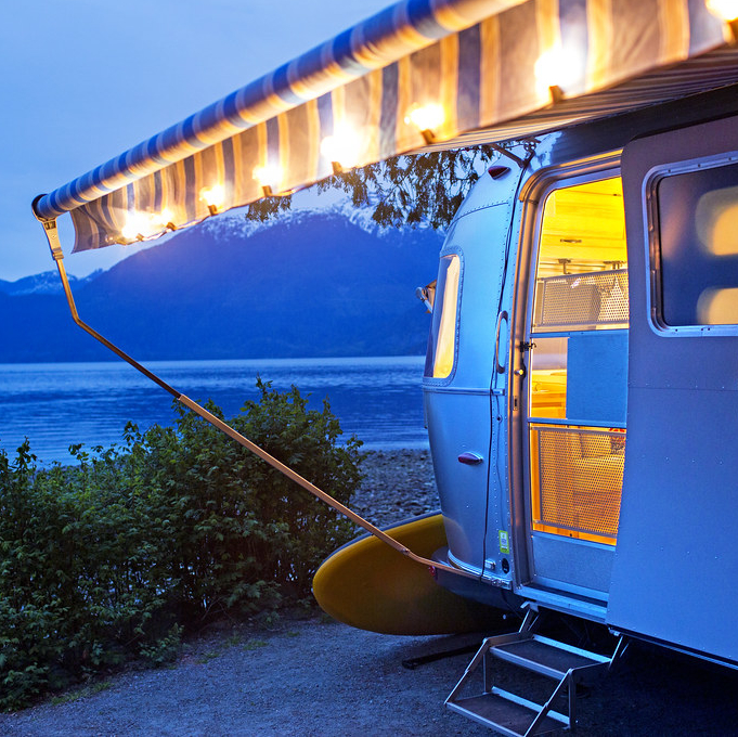 RV on the beach