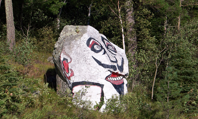 rock art in Kenora