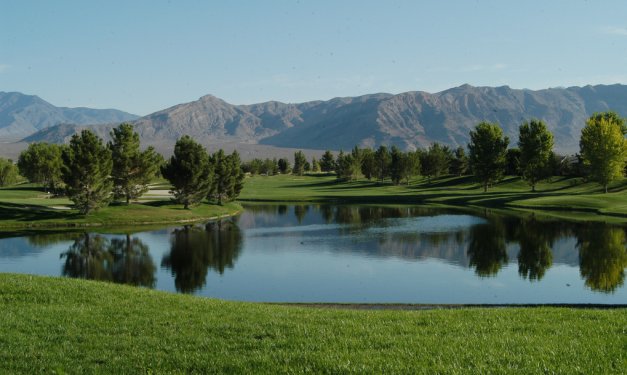 Mountain Falls Golf Club is one of several courses in Pahrump, Nevada. Photo courtesy Town of Pahrump