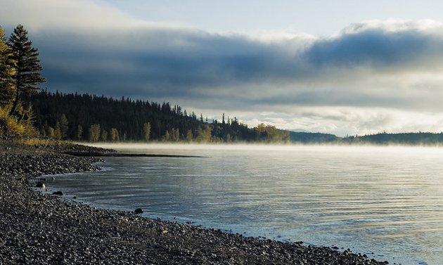 Quesnel Lake is a photographer's dream come true.