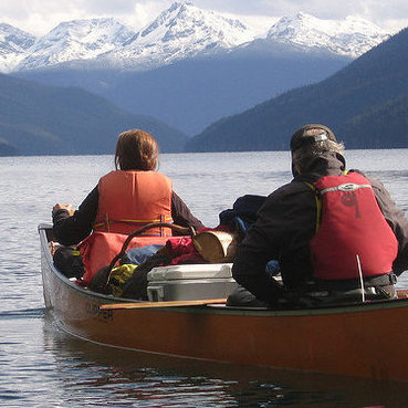 Bowron Lake, near Wells, B.C., has a world-class canoe circuit where paddlers can travel over a 116 km loop. 

Photo courtesy Whitegold Adventures.