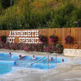 Ainsworth Hot Springs is a popular Kootenay destination.