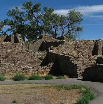 The Aztec Ruins National Monument is a popular local attraction.