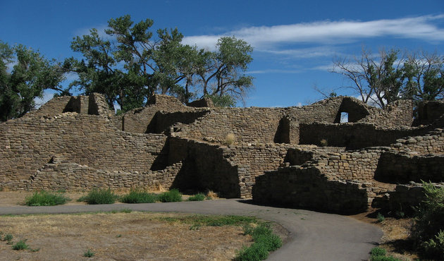 The Aztec Ruins National Monument is a popular local attraction.