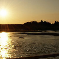 sunset photo taken by someone RV camping in Whitecourt