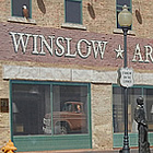 Buildings in Winslow, Arizona